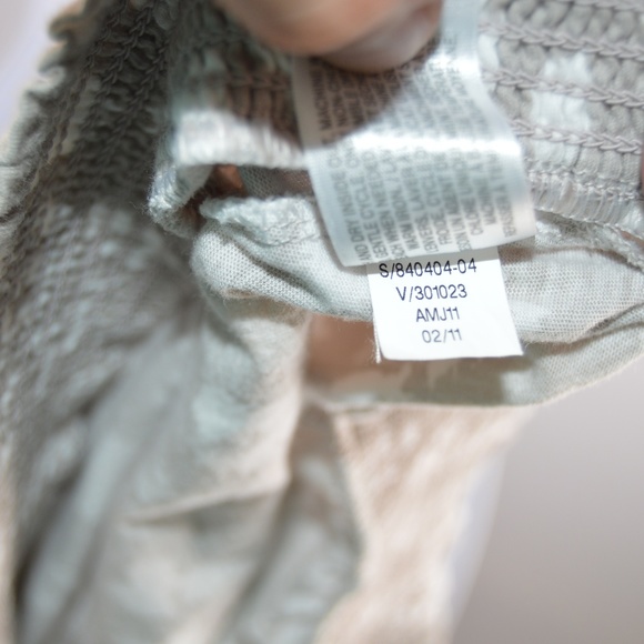 🔴 Old Navy Floral Strapless Crop Top - Picture 6 of 8